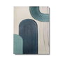 Wallity Cuadro decorativo en lienzo 3D Multicolor 50 x 70 cm